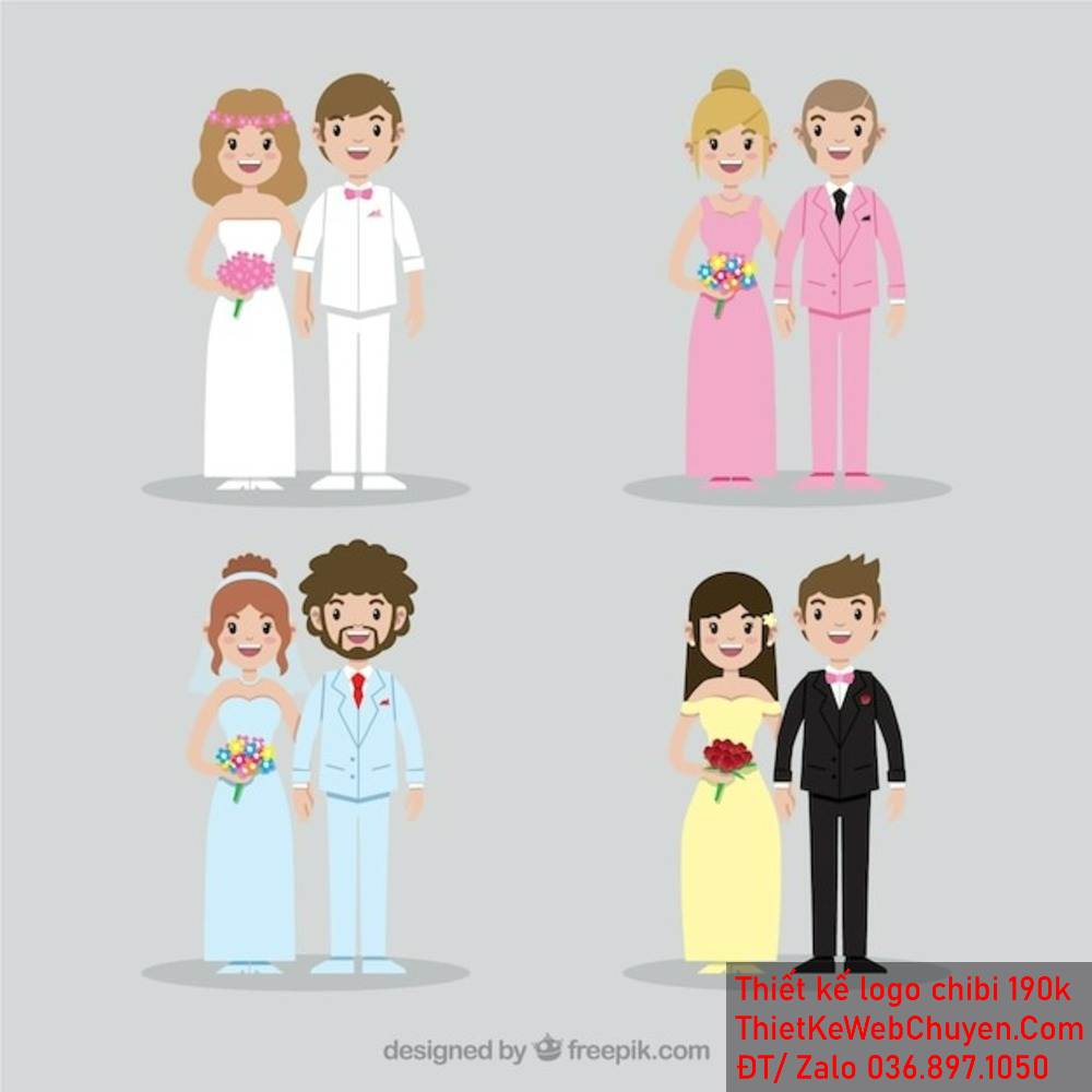 Tình yêu nhỏ bé, hạnh phúc lớn lao: Cô Dâu Chú Rể Chibi