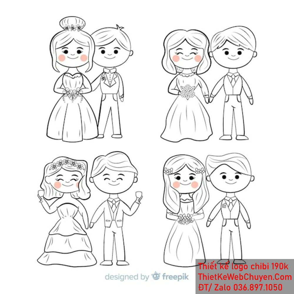 Chibi Wedding: Nét đẹp trong sự đơn giản