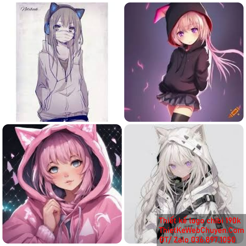 Nét Độc Đáo Của Cô Gái Chibi Trong Áo Hoodie Mèo Sự Đáng Yêu Không Lối Thoát: Cô Gái Chibi Và Áo Hoodie Mèo