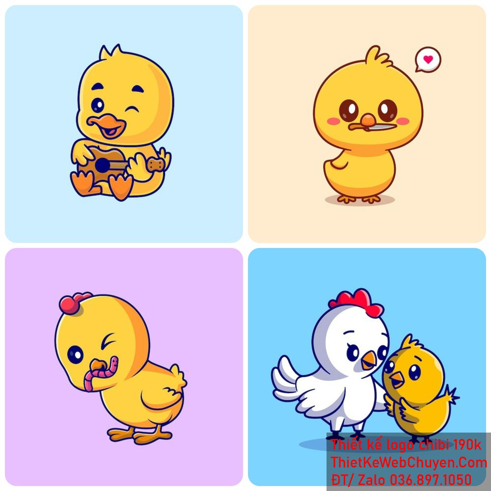 Khám phá thế giới chibi con gà: Nơi tưởng tượng vượt ra ngoài giới hạn Nghệ thuật chibi con gà: Tạo hình dễ thương, tinh tế và cuốn hút