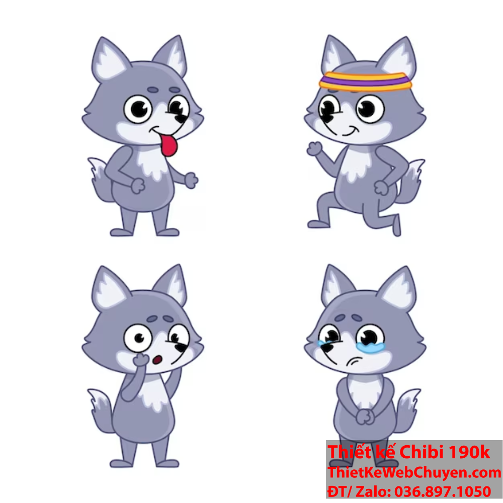 Những Bức Tranh Con Sói Chibi Đáng Yêu Nhất Bạn Sẽ Bao Giờ Được Xem Ảnh Chibi Con Sói: Sự Đáng Yêu Đến Từ Thế Giới Của Wolf Chibi