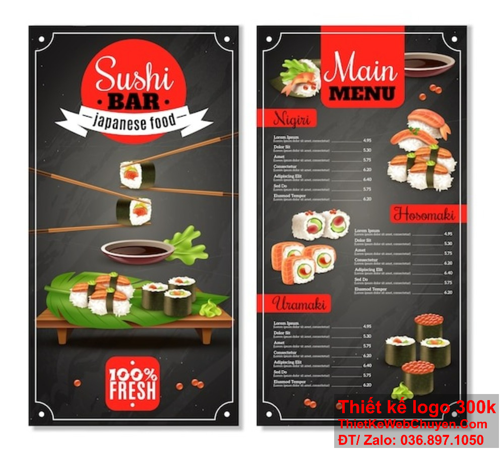 Công ty thiết kế menu tại TpHCM của chúng tôi luôn chú trọng đến từng chi tiết nhỏ, tạo nên sự khác biệt cho từng sản phẩm Với nhiều năm kinh nghiệm, công ty thiết kế menu tại TpHCM cam kết cung cấp dịch vụ chất lượng cao, đáp ứng mọi yêu cầu của khách hàng