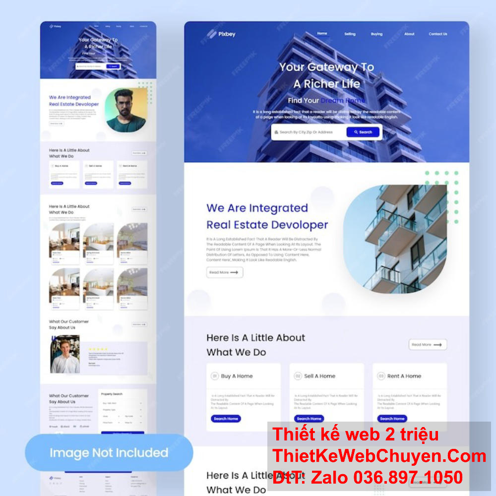Dịch vụ thiết kế web của Mắt Bão không chỉ dừng lại ở việc thiết kế mà còn bao gồm cả phát triển và bảo trì.