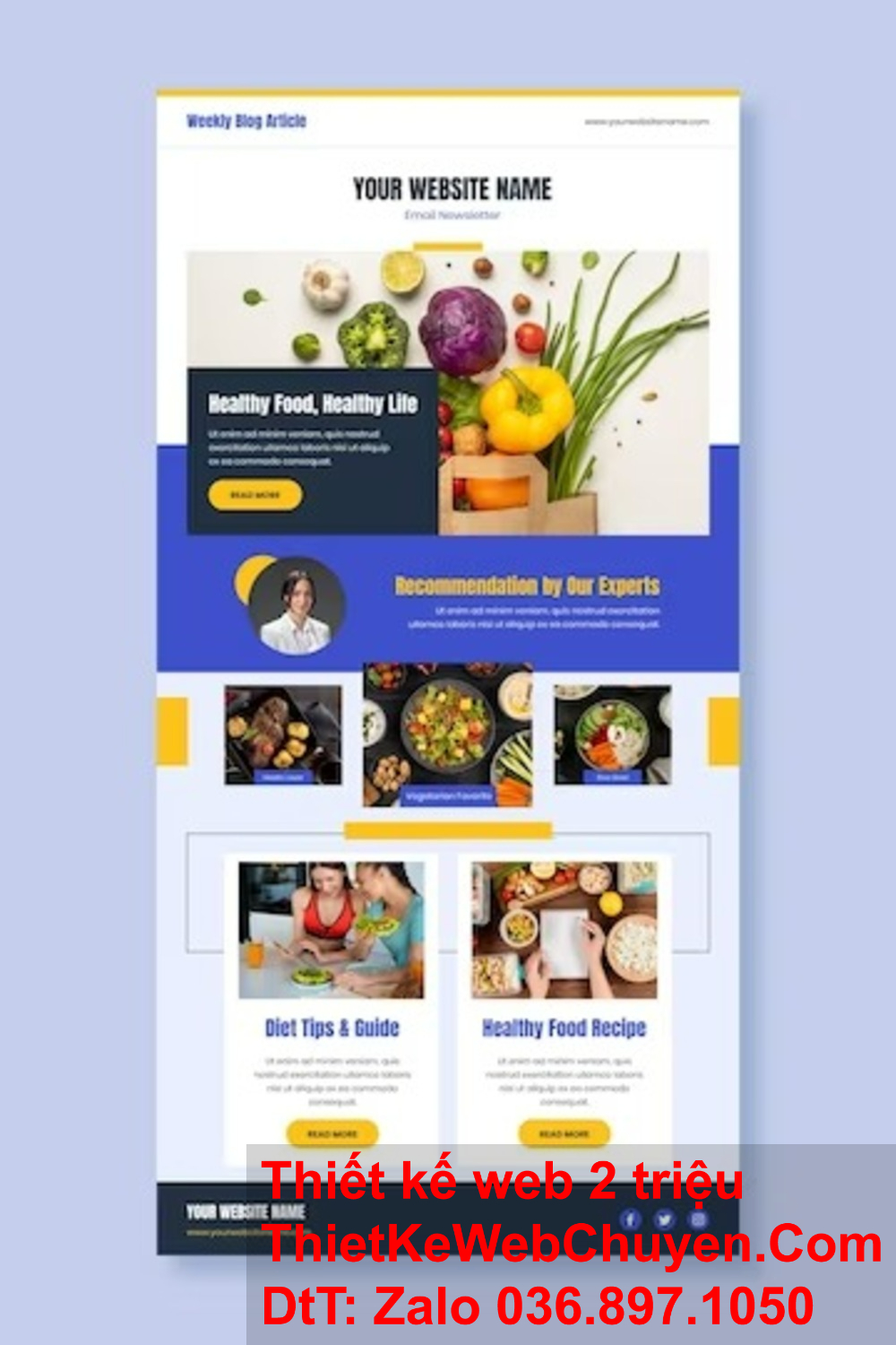 Công ty thiết kế web hàng đầu Việt Nam tạo ra giao diện thân thiện.