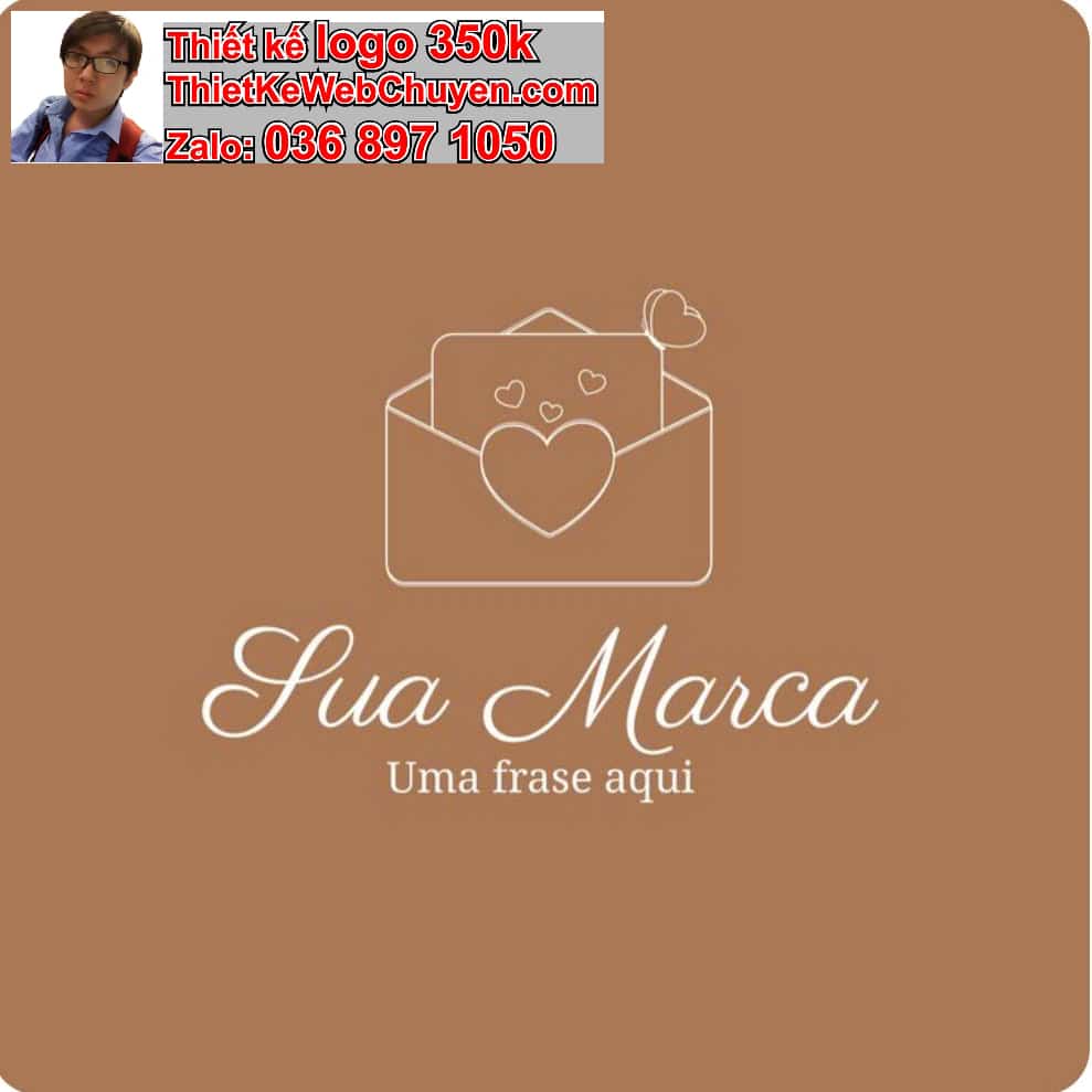 Danh thiếp giấy tiêu đề phong bì logo online 