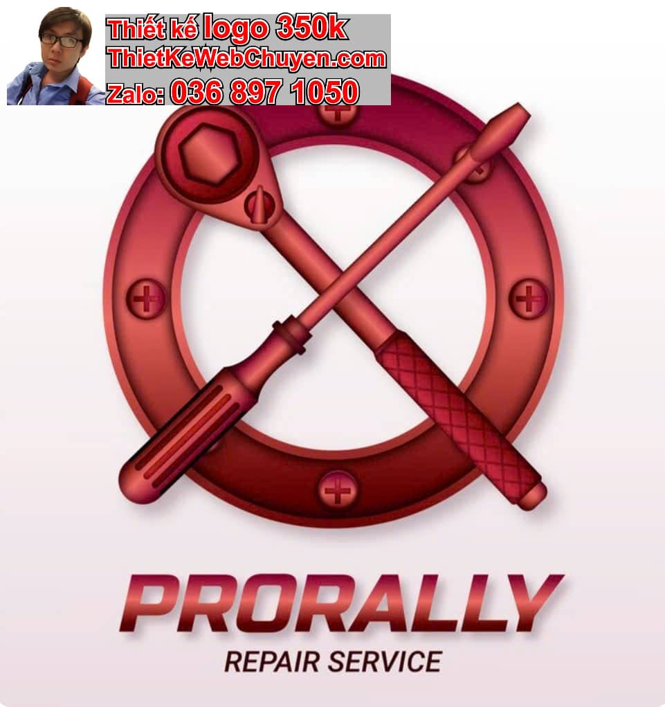 Dùng logo online trên website social email 