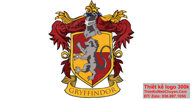 Mỗi chi tiết trong Gryffindor logo đều được chăm chút kỹ lưỡng để tạo ra sức hút đặc biệt. Logo Gryffindor là biểu tượng của tinh thần chiến đấu và dũng cảm trong cuộc sống học đường.