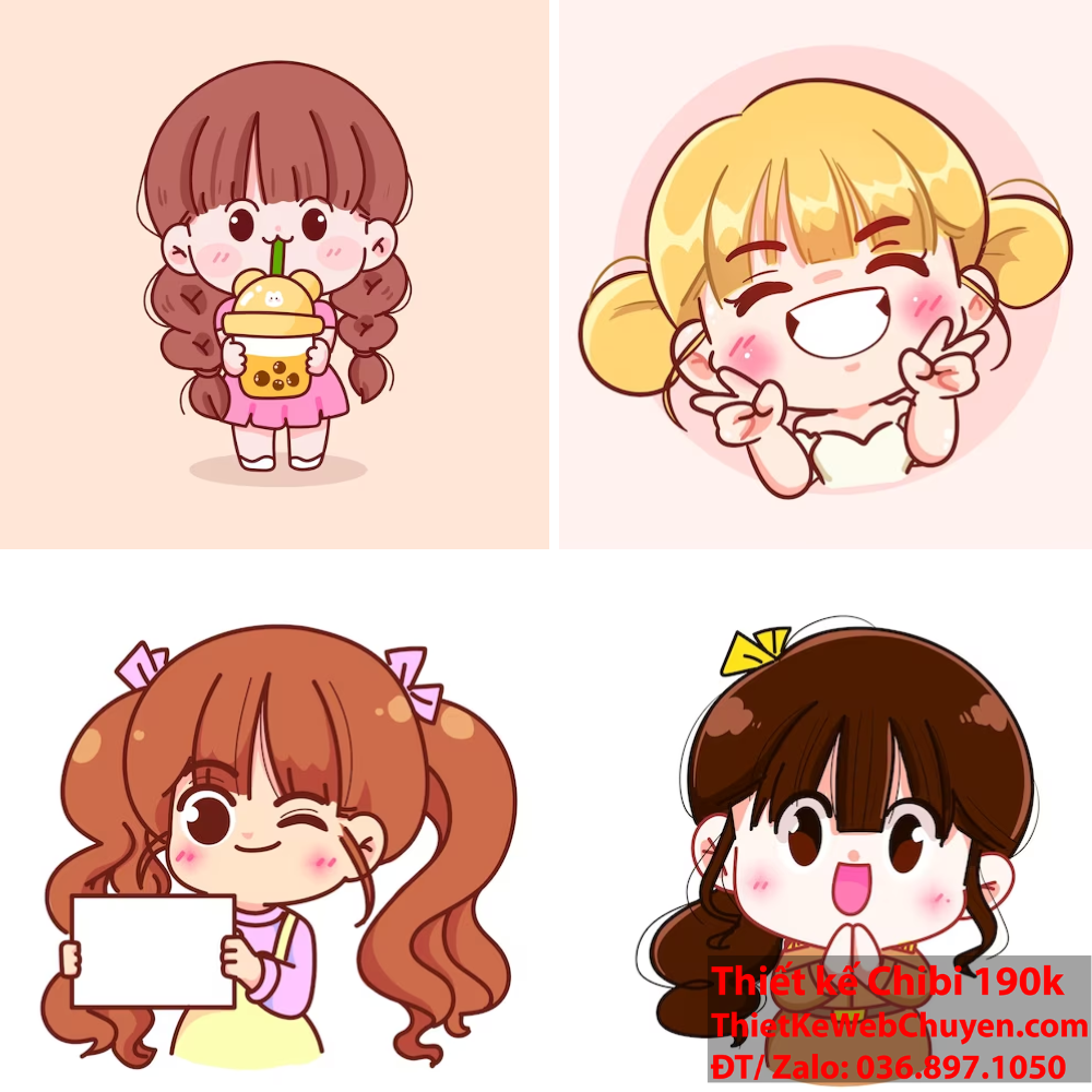 Hình đại diện chibi: Sự lựa chọn phổ biến trong cộng đồng mạng Tự tạo hình đại diện chibi: Sự kết hợp giữa phong cách và sáng tạo
