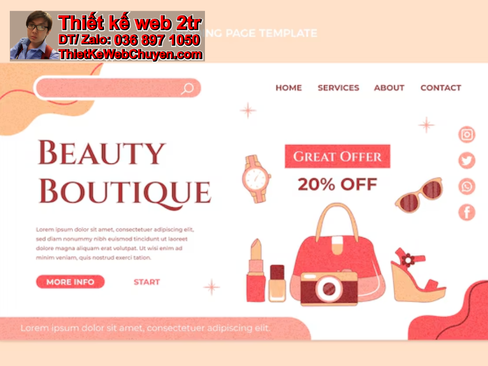 Làm sao để phát triển website bán hàng cho các sản phẩm phụ kiện