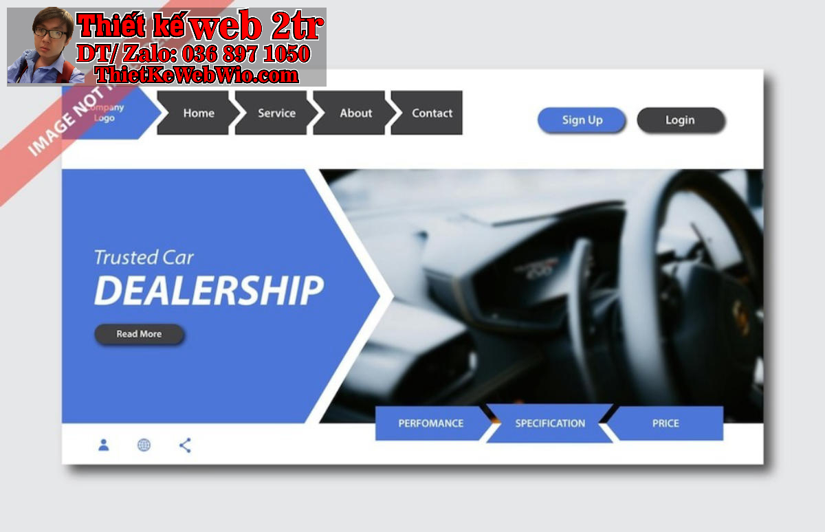 Landing Page Cho Dịch Vụ