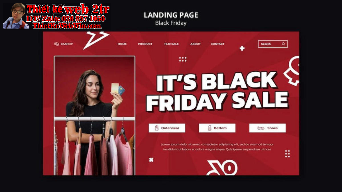 Landing Page Cho eCommerce