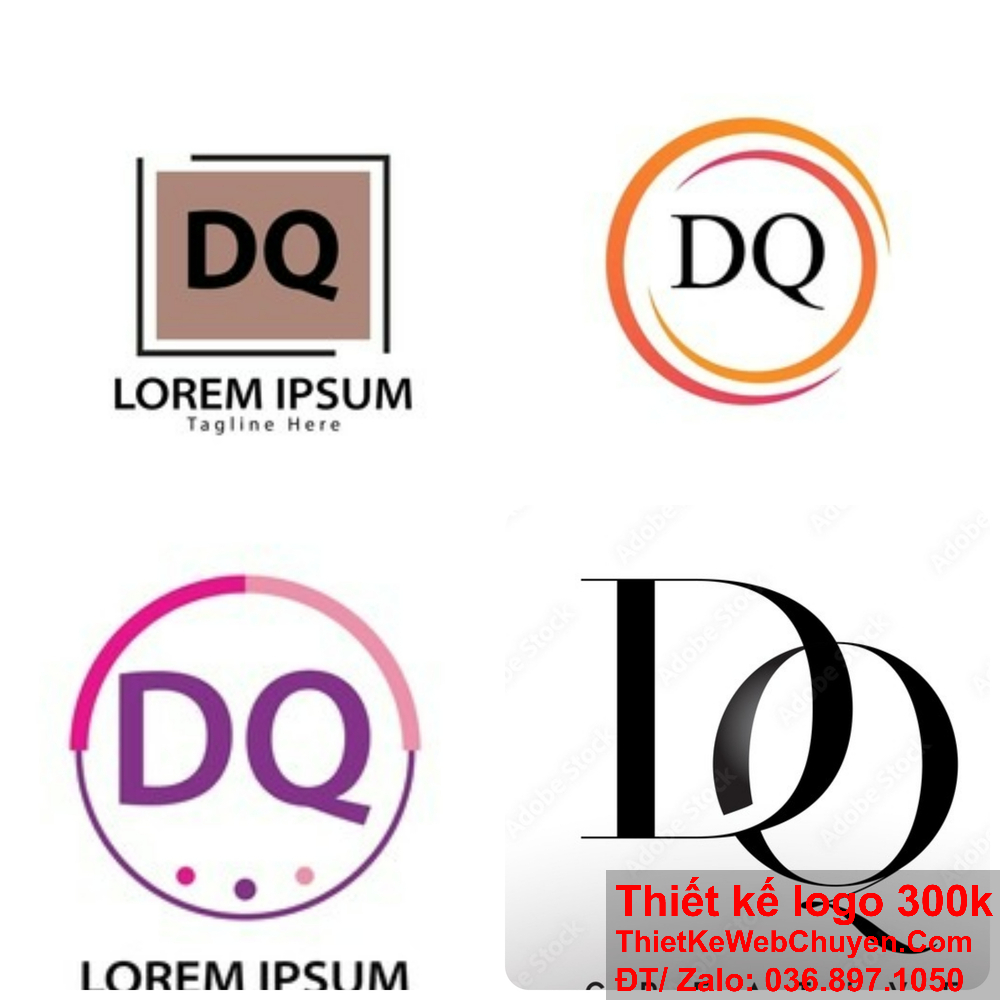 Một Logo DQ đẹp là bước đầu thành công của thương hiệu.