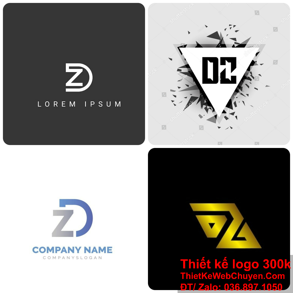 Logo DZ phản ánh giá trị cốt lõi của thương hiệu.