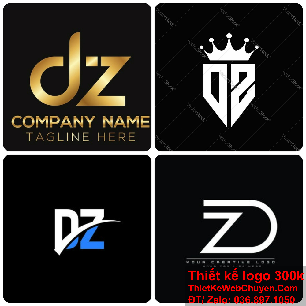 Với Logo DZ, doanh nghiệp bạn sẽ được nhận diện dễ dàng.