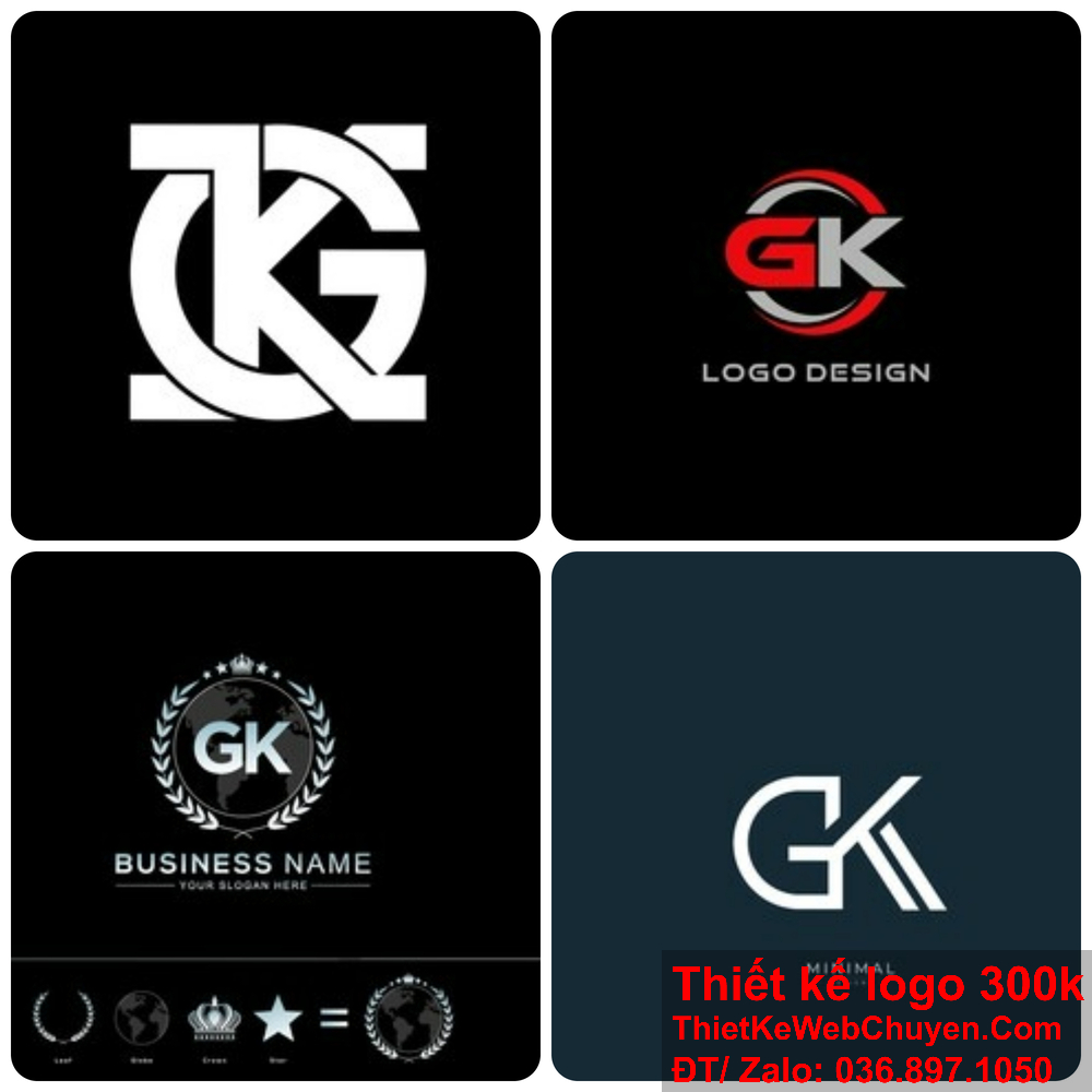 Logo GK tạo ấn tượng đầu tiên mạnh mẽ cho thương hiệu. Logo GK giúp doanh nghiệp nổi bật trên thị trường cạnh tranh.