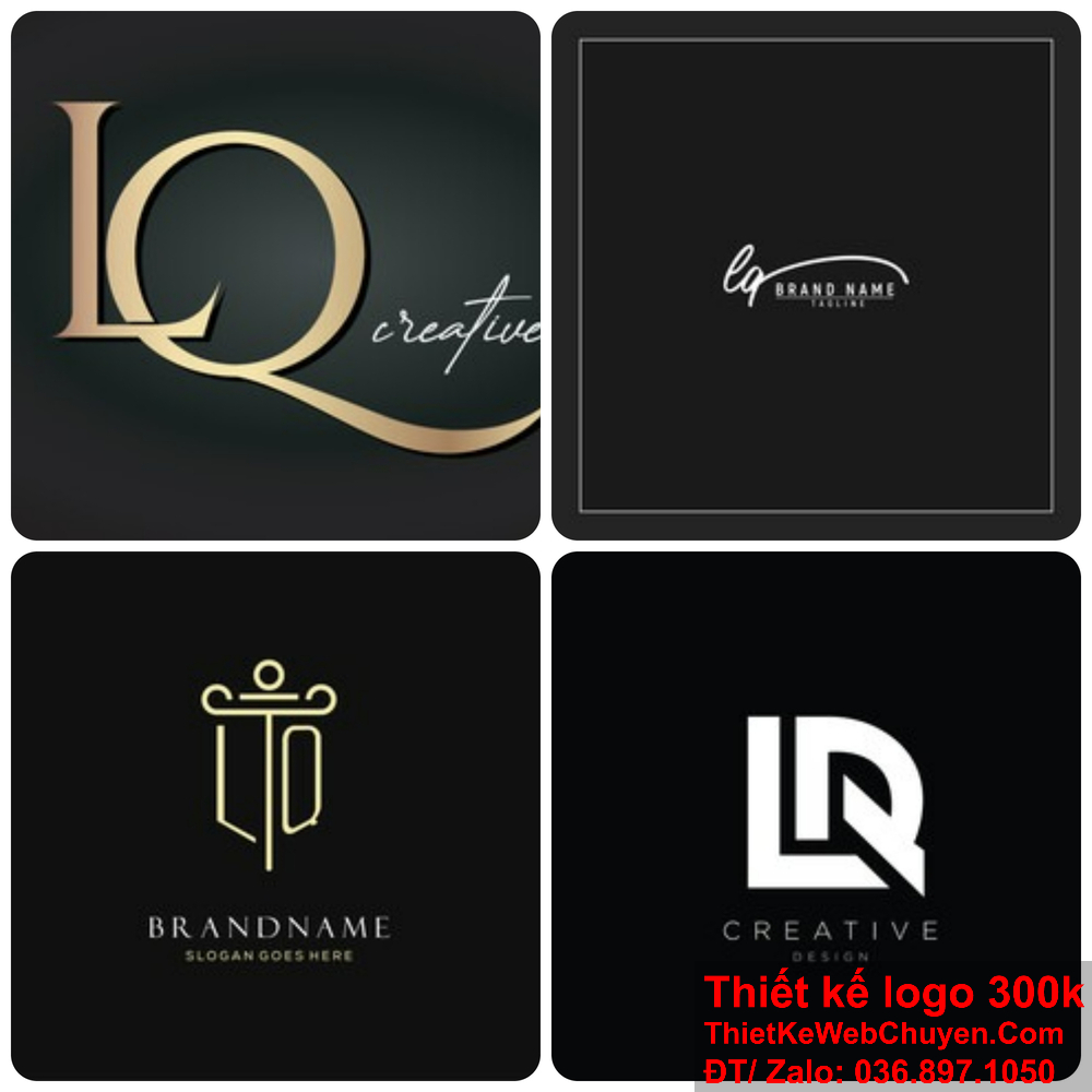 Thiết kế Logo LQ đòi hỏi sự tỉ mỉ và chú ý đến từng chi tiết nhỏ. Logo LQ là biểu tượng của sự độc đáo và tính nhất quán của thương hiệu.