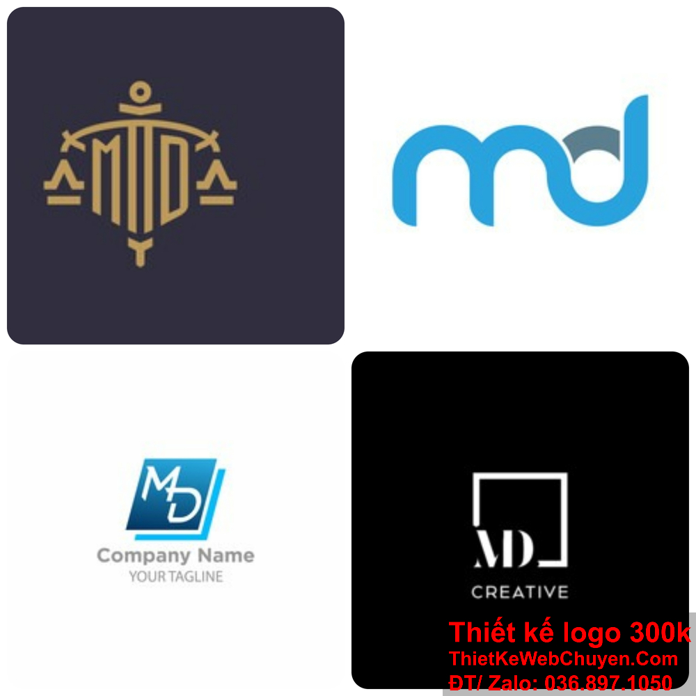 Logo MĐ phản ánh sự tự tin và sự chuyên nghiệp của thương hiệu.