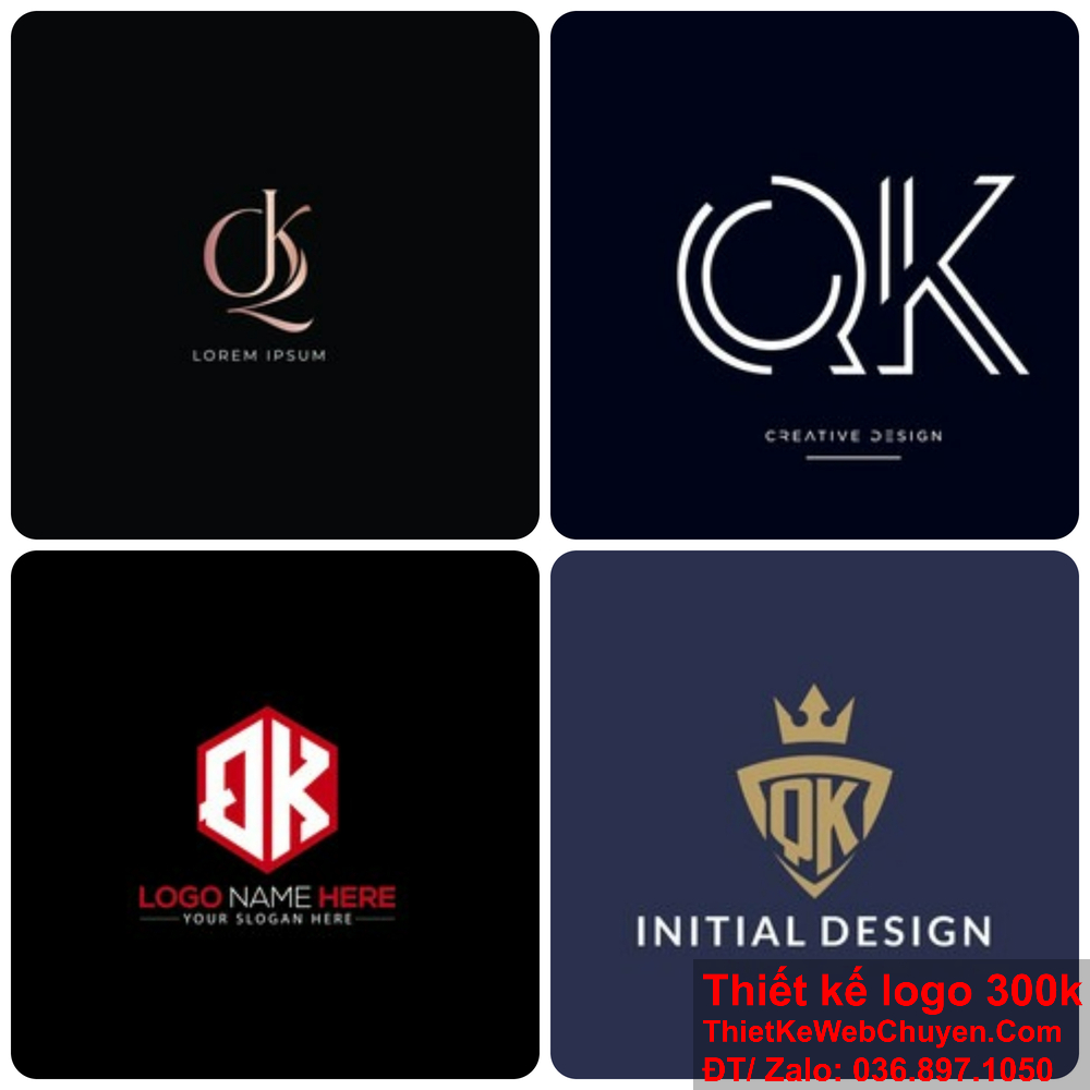 Logo QK giúp thương hiệu của bạn nổi bật và dễ nhận biết hơn trong thị trường cạnh tranh. Logo QK là biểu tượng của sự chuyên nghiệp và cam kết của thương hiệu.