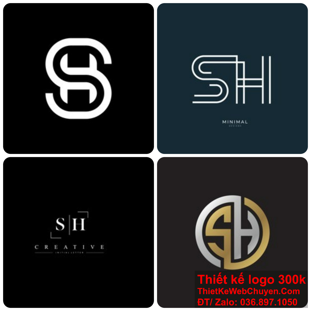 Thiết kế Logo SH yêu cầu sự tinh tế và sự hiểu biết sâu sắc về thương hiệu và thị trường.