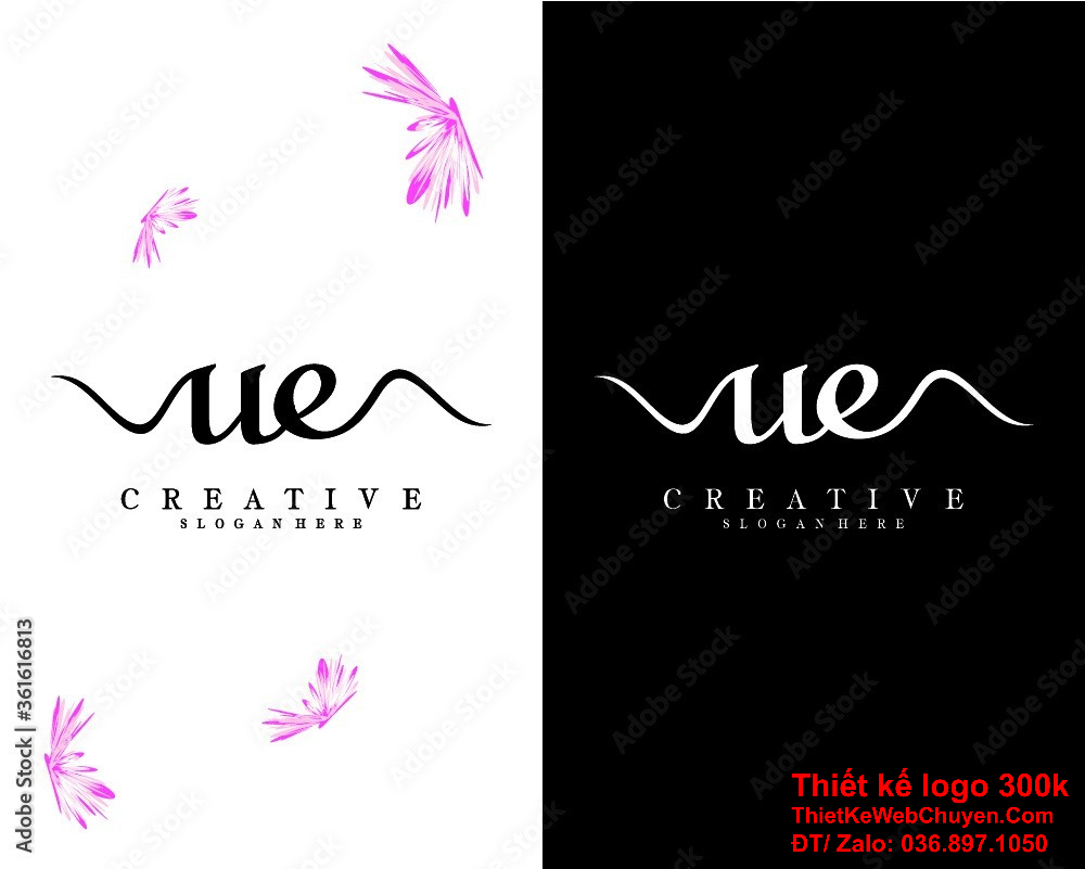 Một logo UE đẹp mắt có thể thu hút sự quan tâm từ khách hàng.