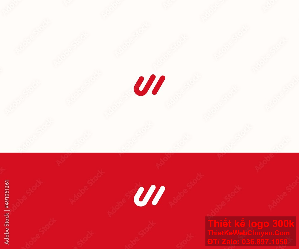 Một logo UI độc đáo có thể tạo ra ấn tượng mạnh mẽ với khách hàng.