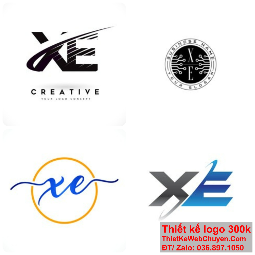 Một logo XE đẹp và độc đáo có thể tạo ra ấn tượng mạnh mẽ và dễ nhớ.