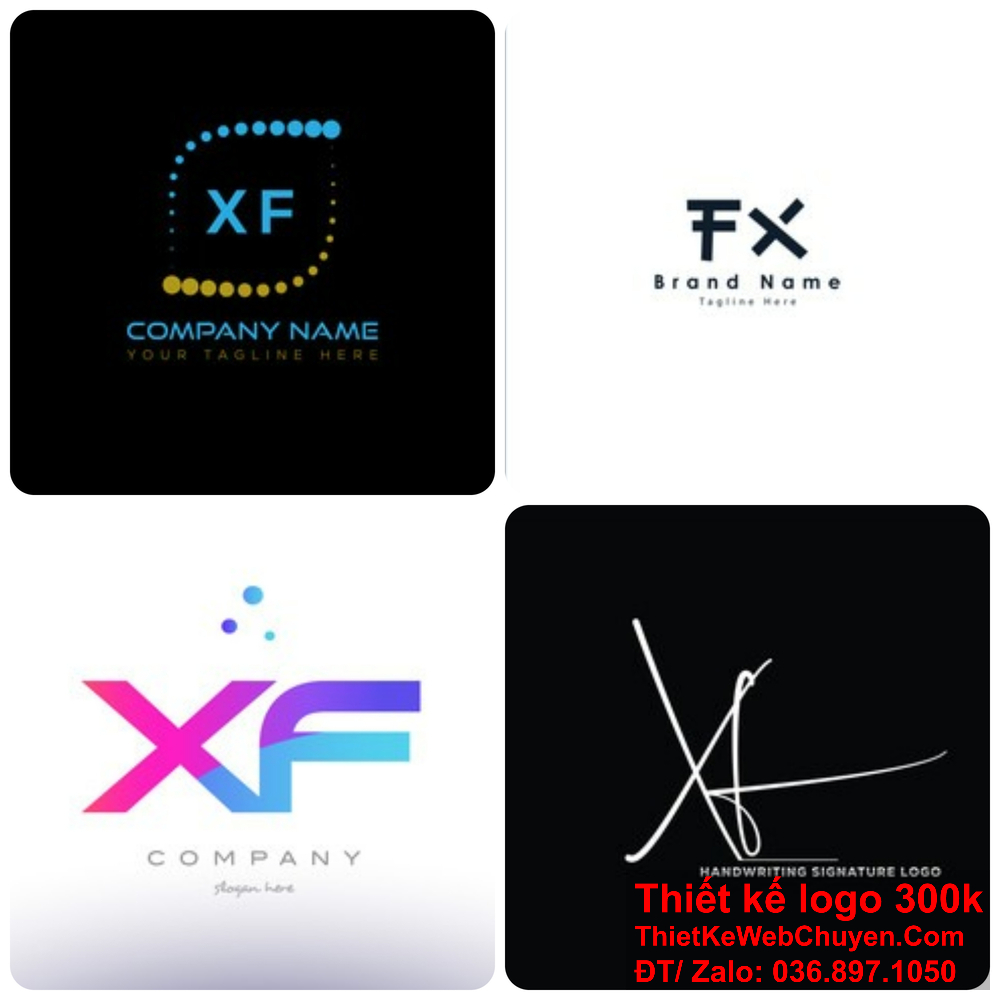 Logo XF phải dễ nhớ và dễ nhận biết, tạo ra sự ghi nhớ mạnh mẽ từ phía khách hàng.
