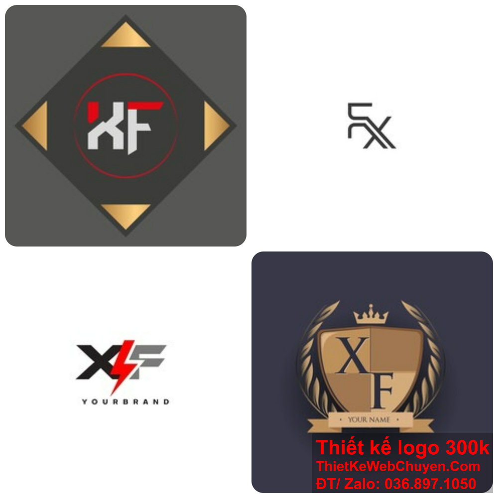 Một logo XF độc đáo và dễ nhận biết có thể giúp thương hiệu phát triển mạnh mẽ và đạt được mục tiêu kinh doanh.