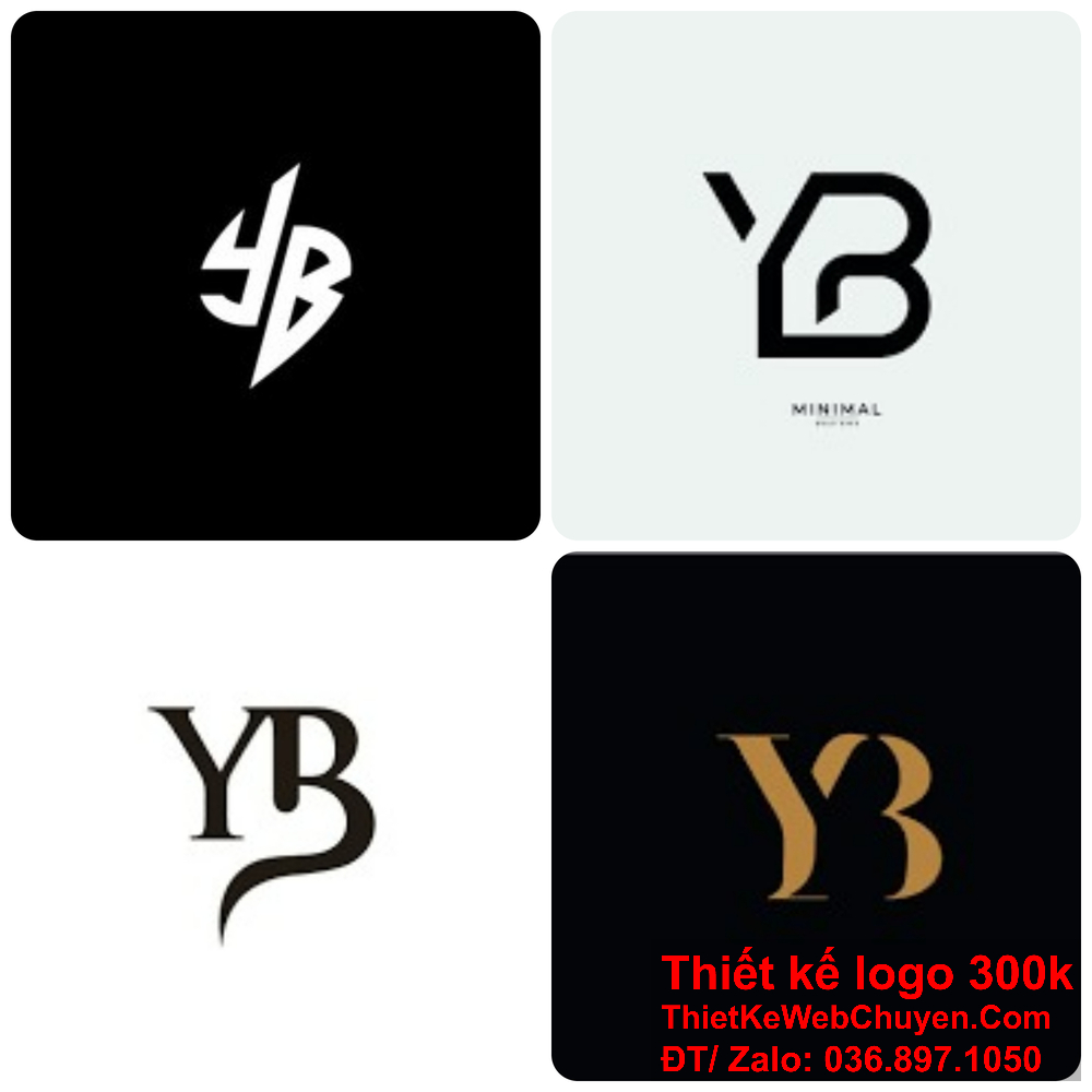 Logo YB là biểu tượng của sự tự tin và cam kết của thương hiệu. Logo YB phải thể hiện được tính cá nhân và phong cách của doanh nghiệp một cách rõ ràng.