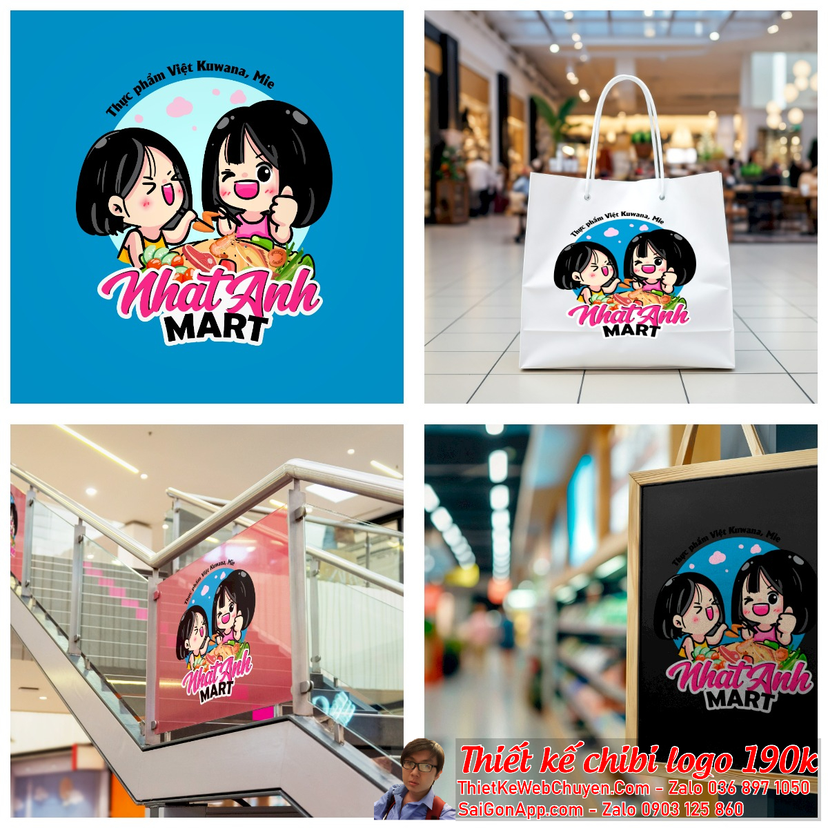 Logo chibi bé gái thường được sử dụng trong các chiến dịch quảng cáo truyền thông và trên mạng xã hội. Logo chibi bé gái có thể tạo ra một ấn tượng mạnh mẽ và đáng nhớ với khách hàng nhỏ tuổi.