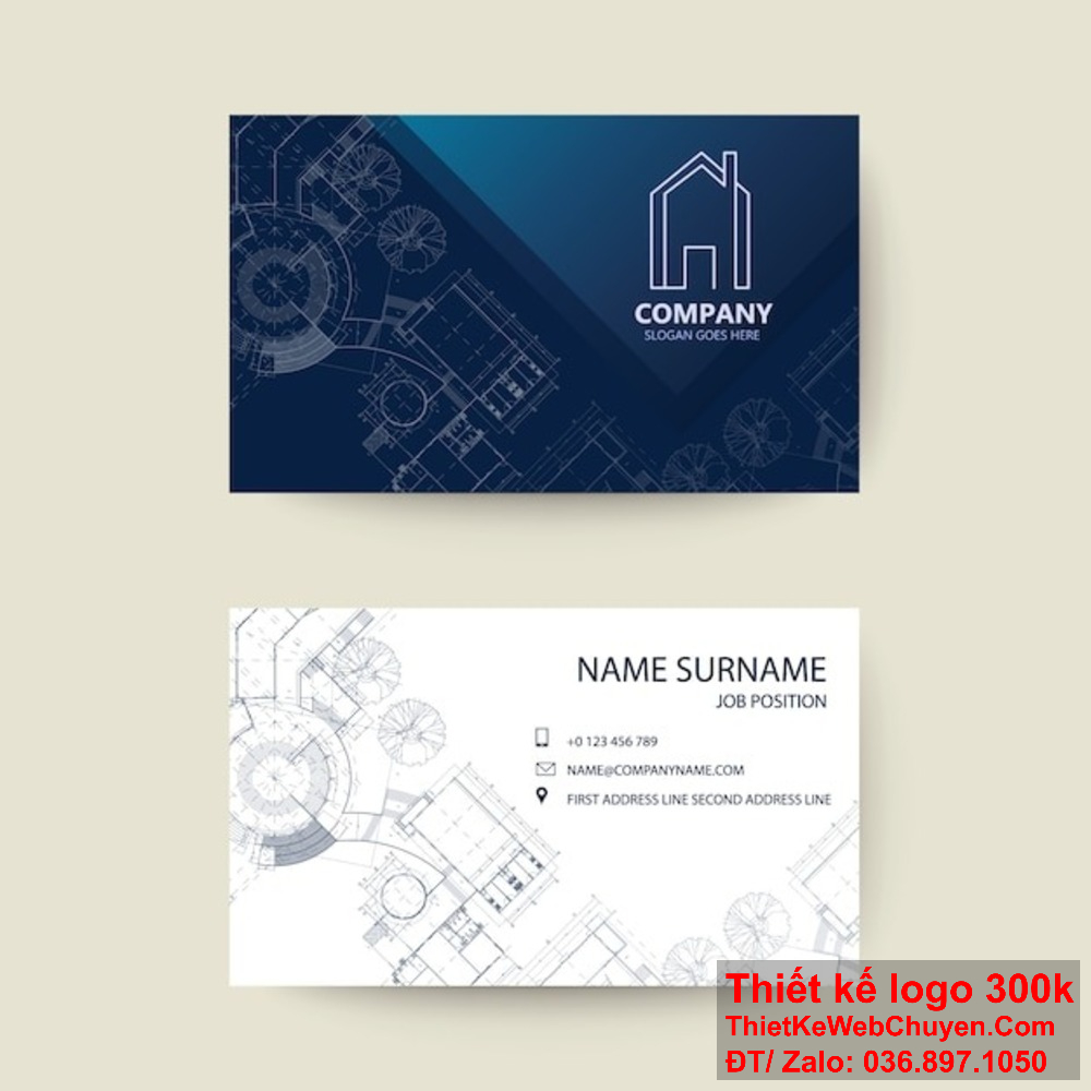 Cách tốt nhất để giới thiệu công ty xây dựng của bạn là qua mẫu name card visit (danh thiếp) độc đáo. Phát triển thương hiệu mạnh mẽ với mẫu name card visit (danh thiếp) công ty xây dựng.