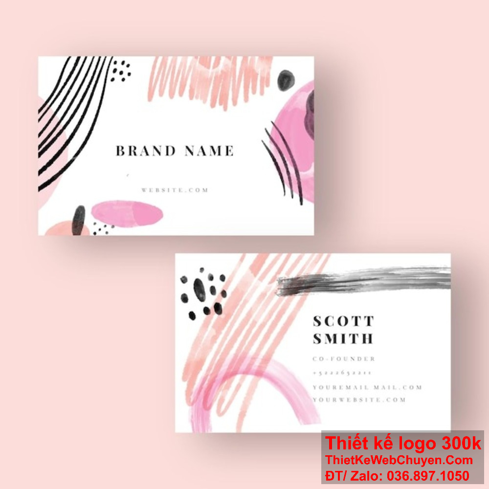 Mẫu name card visit nail đẹp sẽ giúp bạn ghi điểm tuyệt đối với khách hàng. Mẫu name card visit nail đẹp - Làm bật lên phong cách và cá tính của salon bạn.