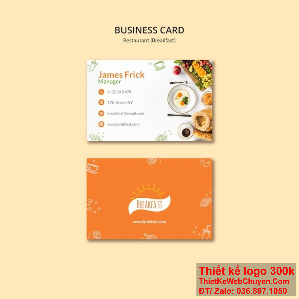 Mẫu name card visit quán ăn đẹp - Sự lựa chọn hoàn hảo để thể hiện phong cách của bạn. Khám phá ngay mẫu name card visit cho quán ăn đẹp, nâng tầm thương hiệu của bạn!
