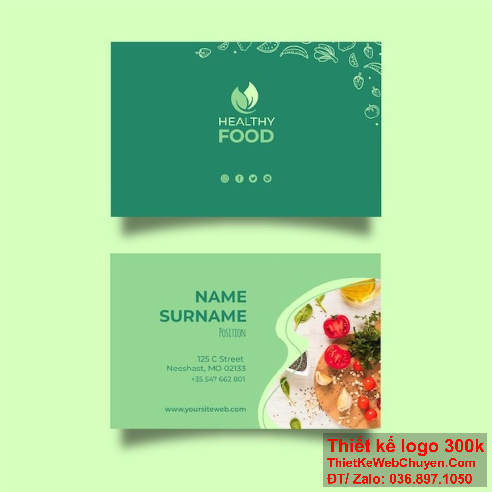 Đánh dấu ấn tượng với khách hàng bằng mẫu danh thiếp quán ăn đẹp. Mẫu name card visit quán ăn đẹp, thể hiện đẳng cấp của bạn trong từng chi tiết.