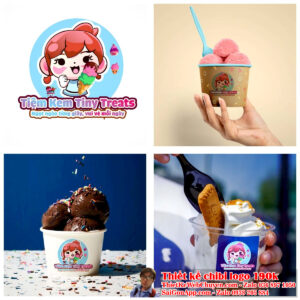 MẪU THIẾT KẾ LOGO CHIBI CON NÍT