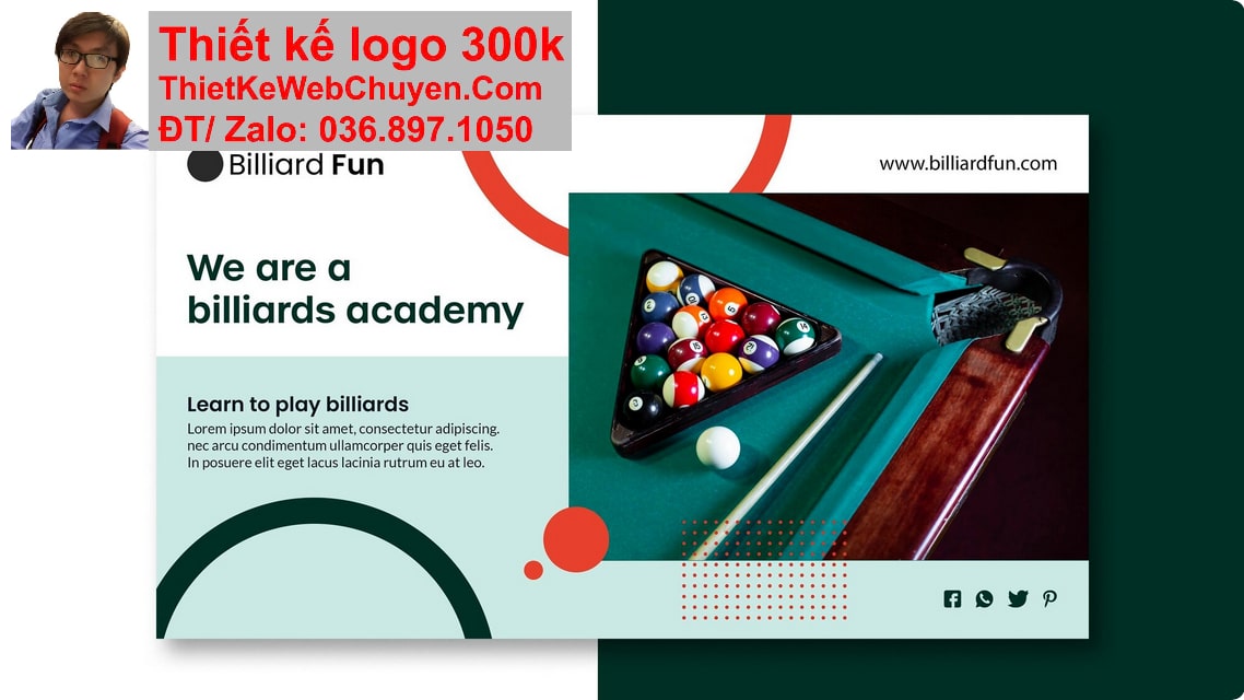 Nâng cấp web CLB quán bida billiard Nâng cấp web CLB quán bida billiard