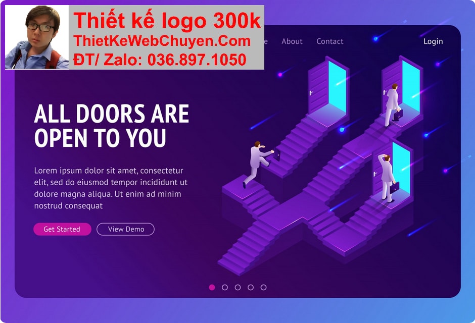 Nâng cấp web Cửa cuốn cửa kính Nâng cấp web Cửa cuốn cửa kính