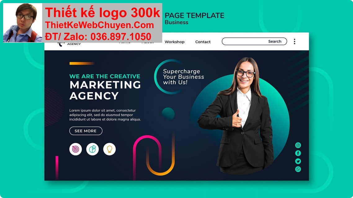 Nâng cấp web agency Nâng cấp web agency