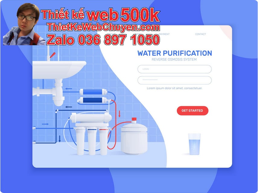 Nâng cấp web bán Máy lọc nước Nâng cấp web bán Máy lọc nước