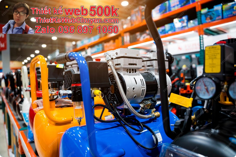 Nâng cấp web bán Máy phát điện máy bơm