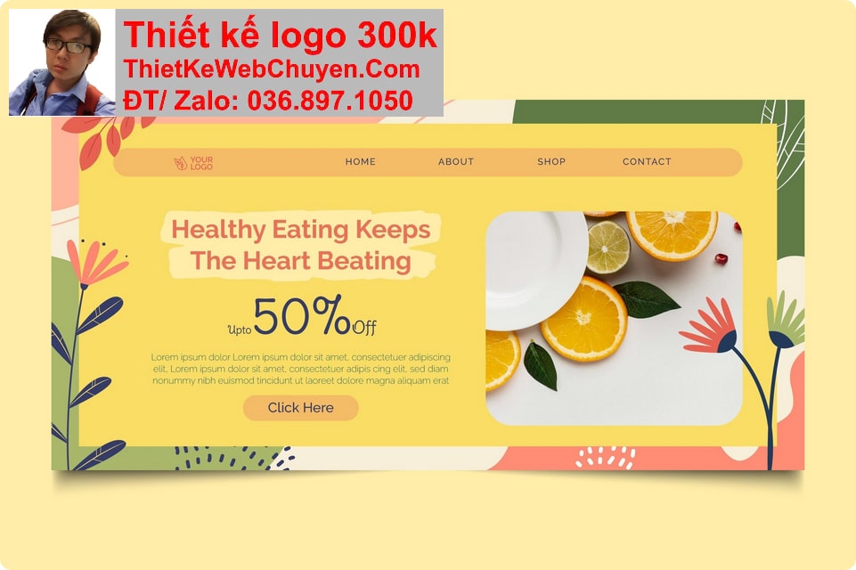 Nâng cấp web bán đồ ăn và đồ uống healthy Nâng cấp web bán đồ ăn và đồ uống healthy