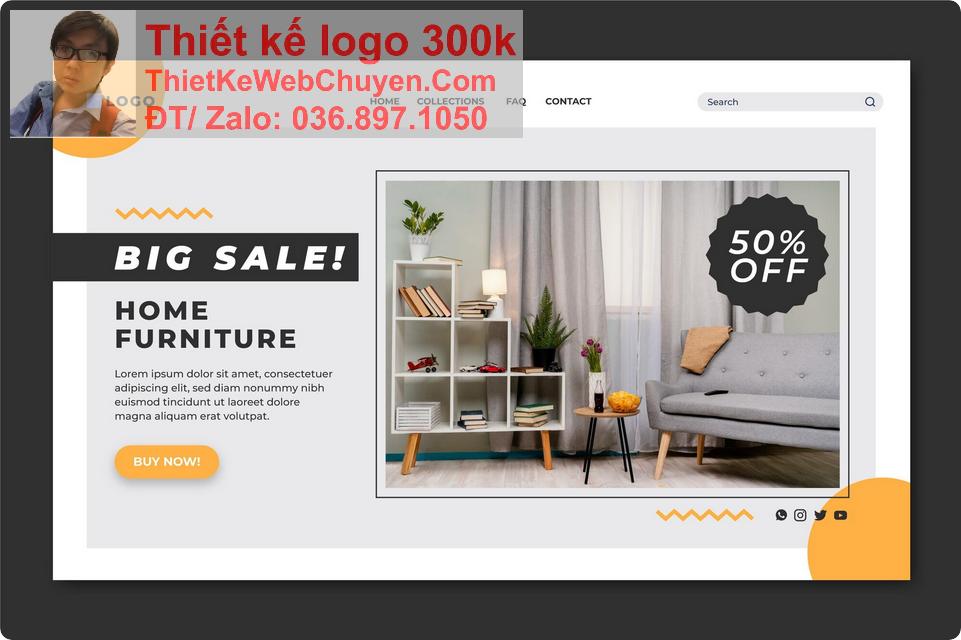 Nâng cấp web bán hàng nội thất Nâng cấp web bán hàng nội thất