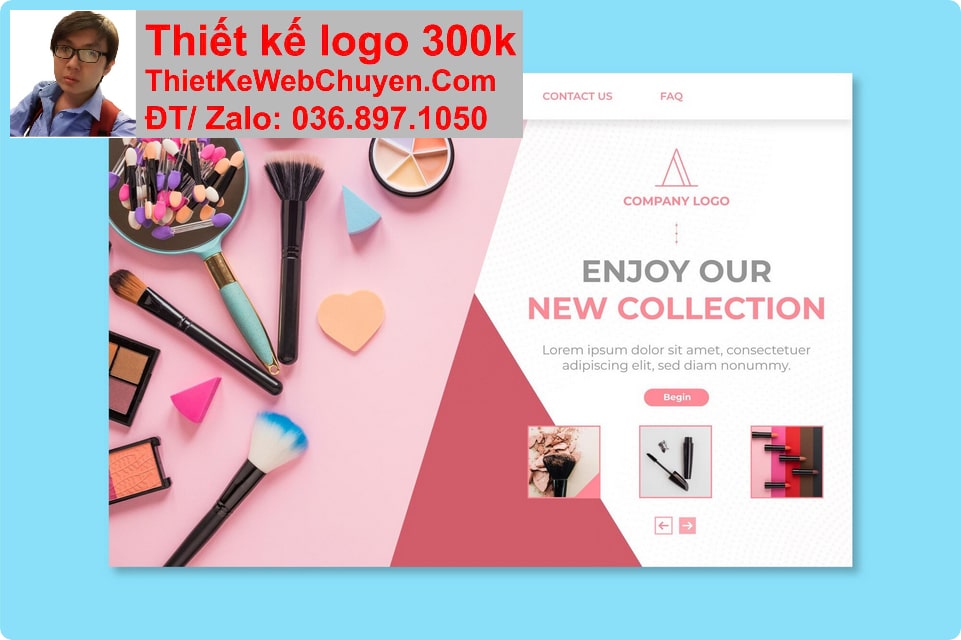 Nâng cấp web bán mỹ phẩm Nâng cấp web bán mỹ phẩm