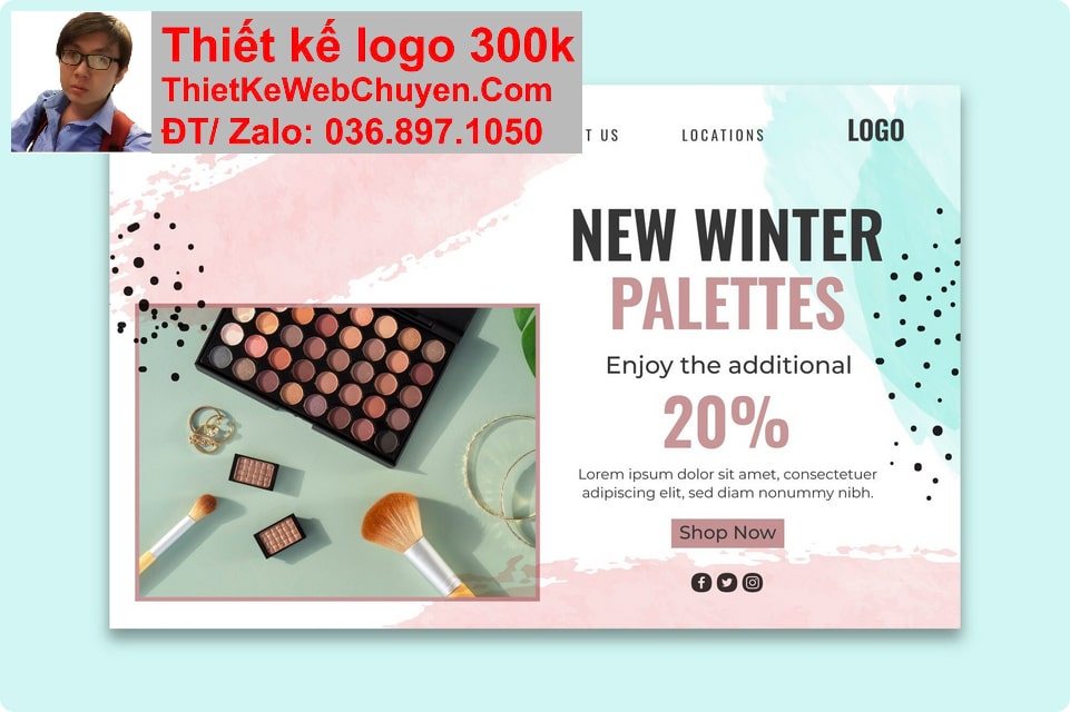 Nâng cấp web bán mỹ phẩm Nâng cấp web bán mỹ phẩm