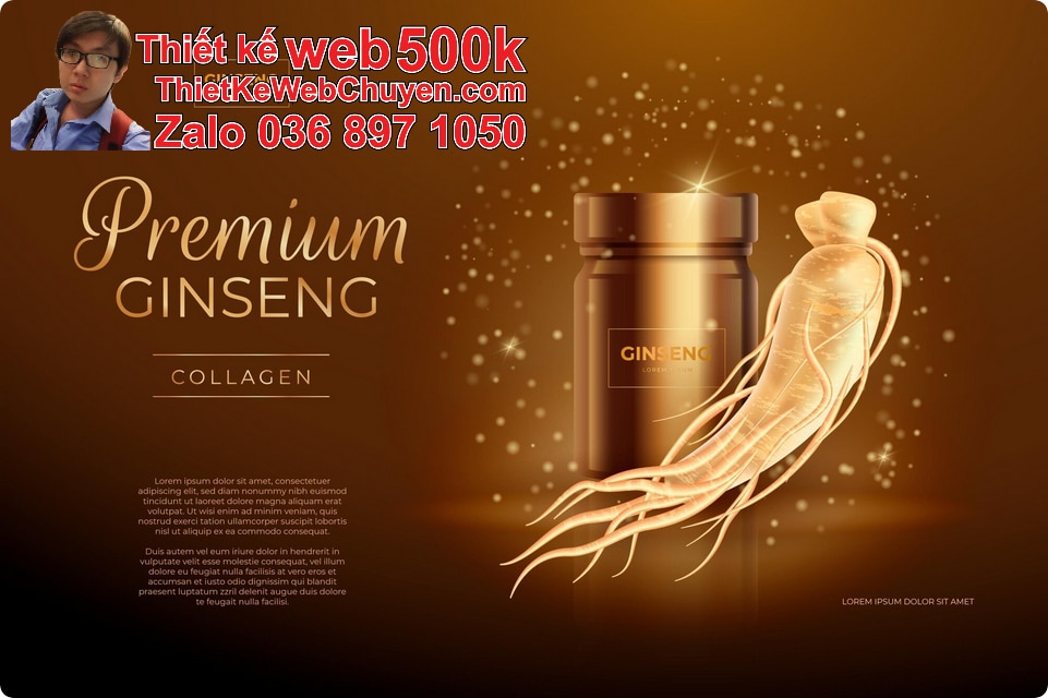 Nâng cấp web bán nhân sâm Nâng cấp web bán nhân sâm