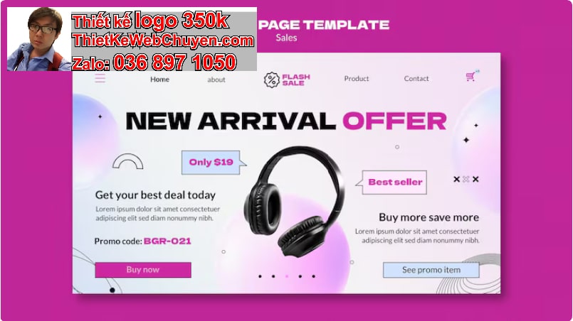 Nâng cấp web bán phụ kiện