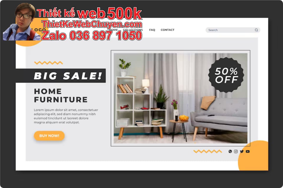 Nâng cấp web bán rèm cửa Nâng cấp web bán rèm cửa