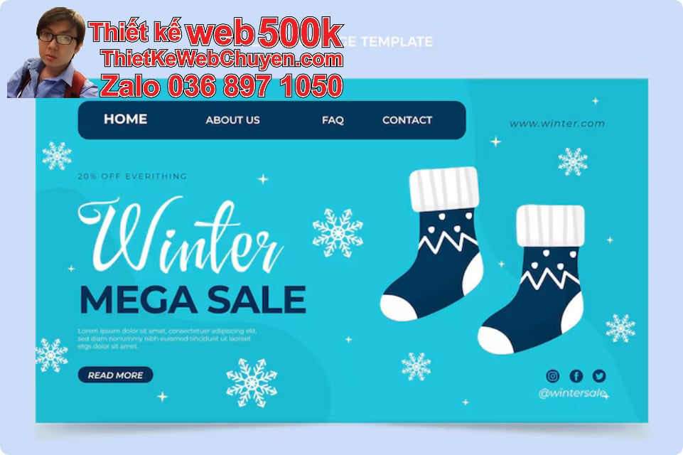 Nâng cấp web bán vớ tất Nâng cấp web bán vớ tất