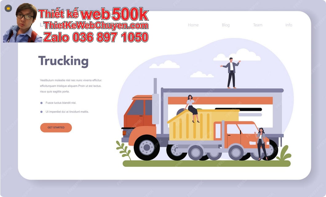 Nâng cấp web bán xe ben Nâng cấp web bán xe ben