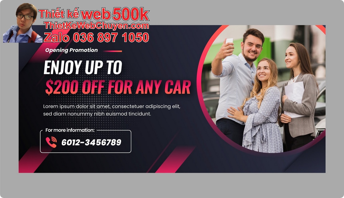 Nâng cấp web bán xe oto Hyundai